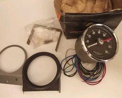 Smiths 8K Max Hand Rev Counter / Tachometer & Mounting Kit. 4 6 8 Cyl  adjustabl