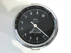 Smiths Chronometric Tachometer 10000 rpm NOS Vintage mater 80mm Brands new