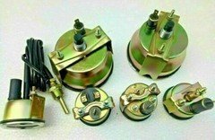 Smiths replica gauges kit 100 mm speedo tacho and 52 mm gauges black bezel