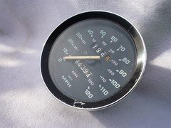 SMITHS TRIUMPH DOLOMITE SPEEDO 1000 TPM 1500 1850 speedometer SN 6212/12 120 MPH