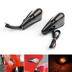 🏍️Smoke Front Turn Signals Fit 1988-2007 Kawasaki Ninja EX 250  2001 2002 2003