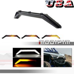Smoke Lens Switchback LED UTV Front Accent Lamp for 20-up Polaris RZR PRO XP / 4