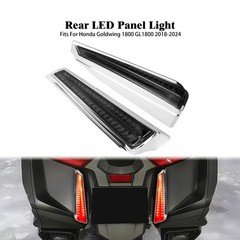 Smoked Lens Rear LED Filler Panel Lights Fit For Honda Goldwing GL1800 2018-2024
