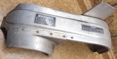 Snowmobile Yamaha XL540 SRV 540 XL-V SR-V SRV540 Metal Shroud Belt Shield Guard