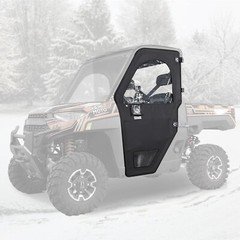 Soft Cab Enclosure Doors W/ Steel Frame for Polaris Ranger 1000/ XP 1000 2020-26
