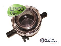 SOLUTION FILTER, ADVANCE, SC750, SC800 SCRUBBERS, 9097404000, 9100000362, 5D28A