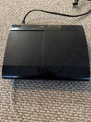 Sony Playstation 3 PS3 Super Slim  Console W/ OEM Controller Tested Cech 4001c