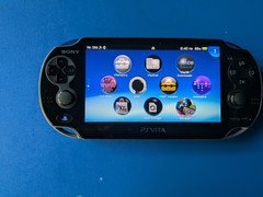 Sony PS Vita PCH-1101 Wi-Fi Black Handheld Console w/16GB Card & Charger