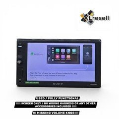 Sony XAV-AX1000 7" AM FM Bluetooth Car Stereo | Wireless Car Play & Android Auto