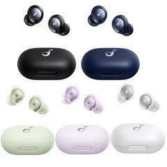 Soundcore Space A40 Wireless Earbuds Auto-Adjustable ANC Hi-Res Sound 50Hr Play