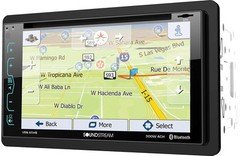 SOUNDSTREAM VRN-65HB DOUBLE-DIN APTIX GPS BLUETOOTH DVD CAR STEREO 6.2" MONITOR