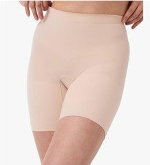 Spanx Power Shorts Shaper 2744 Soft Nude Size S