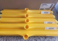 SPARTA 4156704 18in Double Foam Floor Squeegee Yellow 36 total (6 -6 Packs) NEW