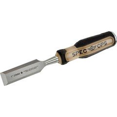 Spec Ops Tools Wood Chisel for Carpentry & Woodworking, 1 in, Black/Tan
