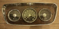 Speedo Speedometer Fuel Temp gauge instrument cluster Singer Gazelle