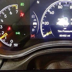 Speedometer Cluster 7" Display Screen US Market Fits 18 GRAND CHEROKEE 1001783
