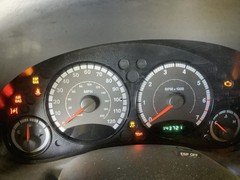 Speedometer Cluster MPH Black Trim Fits 07 LIBERTY 307750