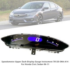 Speedometer Upper Dash Display Gauge Instrument For Honda Civic Sedan 06-11#