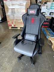 Spider-Man Gaming Chair with Massage Lumber Pillow