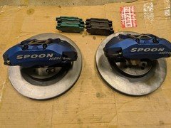 Spoon Sports Monoblock brake Calipers + Spoon Discs + 2x Sets of Pads EK/DC2