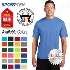 Sport Tek Men's Dri-Fit PosiCharge Workout S-4XL T-Shirt M-ST350