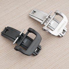 Spring Deployant Watch Buckle Clasp Leaf Deployment Silver Black Butterfly safe