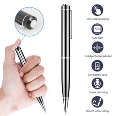 Spy Digital Voice Activated Recorder Mini Hidden Audio Recording Pen Device 32G.