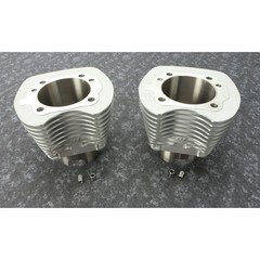 S&S Cycle Silver 4-1/8" Bore Cylinder for 111" Engine-910-0243(no ship to CA)