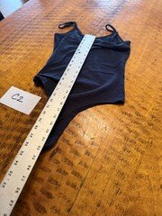 ST. george womens DANCE LEOTARD snap crotch bottom SIZE SMALL C2