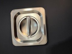 Stainless Steel Steam Table Pan. 7x7x4