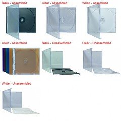 STANDARD CD Jewel Case with Tray 10.4mm Lot
