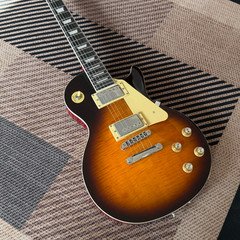 Standard Sunburst Electric Guitar Red back chrome hardware in stock free shiping