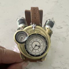 Steampunk Novelty Analog Tesla Wristwatch From ThinkGeek