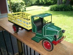 SteelCraft Custom Chain Drive AC Mack Stake Truck