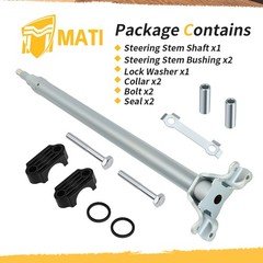 Steering Stem Shaft w/ Bushing Seal Kit for Yamaha Raptor 700 YFM700 2013-2024