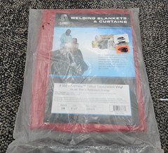 STEINER 338-6X8 ArcView™ Tinted Transparent Vinyl 14 mil Welding Curtain 6' x 8'