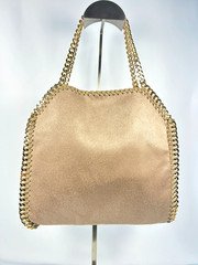 Stella mccartney falabella Mini Shoulder bag medium Tote Beige Gold UK  129624