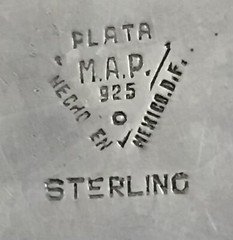 Sterling Silver Box Mexico Plata M.A.P. 925 Great Handmade Artist Piece 5.8 Ozs.