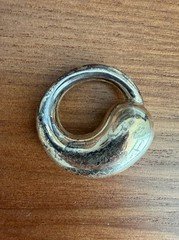 Sterling Silver Sculptural Pendant