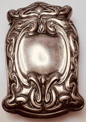 STERLING VESTA CASE MATCH SAFE ART NOUVEAU GORGEOUS EXCELLENT NICE
