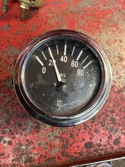 Stewart Warner Oil Pressure Gauge