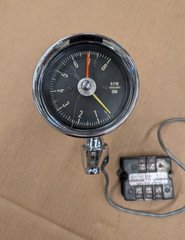 Stewart Warner SW 8,000 RPM Electric Pedestal Tachometer Tach 977J Yenko Camaro