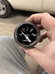 Stewart Warner Temperature Gauge 465FX