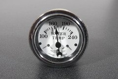 Stewart Warner Wings Electric 100-to-240 deg Water Temp Gauge 2 1/16in FOR PARTS