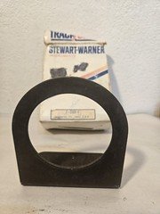 Stewert Warner Tachometer MTG Panel Only 3 3/8 Black F-289-F
