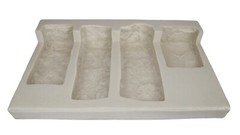 Stone Master Molds Rubber Mold for Concrete, Limestone Corners, 23x16