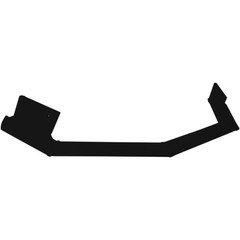 Straightline Performance Bottom Wing Black Gen4 Rugged Series Bumper 183-233