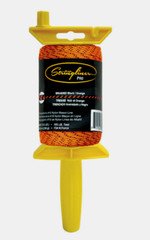 Stringliner Pro BLACK/ORANGE Braided MASON LINE & REEL 500' Handle Brake 25491