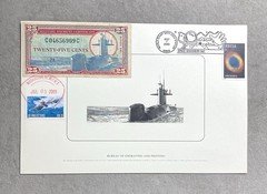 Submarine Souvenir  Card Set- B.E.P  07.2000 - Military Payment (MPC) Series 681