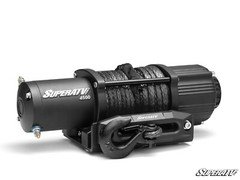 SuperATV Heavy-Duty 4500 Lb. Synthetic Rope ATV UTV Winch - With Wireless Remote